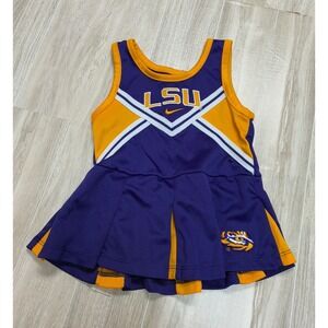 Kids LSU Tigers Nike Cheerleader Dress Purple Gold 12M Baby Toddler